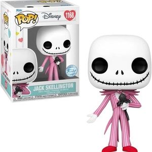 Exclusive Pop! The Nightmare Before Christmas 1168 - Jack Skellington w/ Flower